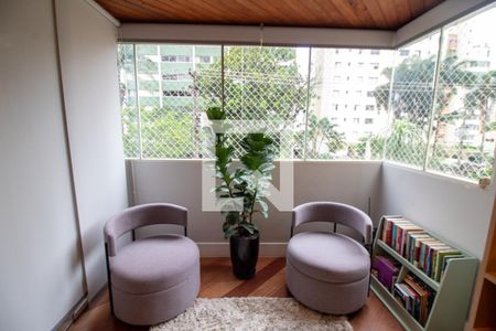 Varanda de apartamento à venda com 3 quartos, 119m² em Campo Belo, São Paulo