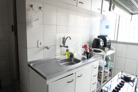 Cozinha de apartamento para alugar com 2 quartos, 50m² em Fonte Grande, Contagem