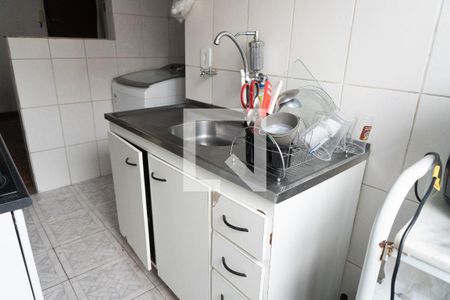 Cozinha de apartamento para alugar com 2 quartos, 50m² em Fonte Grande, Contagem