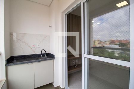 Varanda da Sala de apartamento para alugar com 1 quarto, 46m² em Vila Independencia, Sorocaba