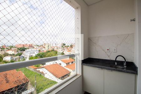 Varanda da Sala de apartamento para alugar com 1 quarto, 46m² em Vila Independencia, Sorocaba