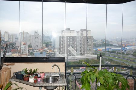 sala/varanda de apartamento à venda com 3 quartos, 98m² em Rudge Ramos, São Bernardo do Campo