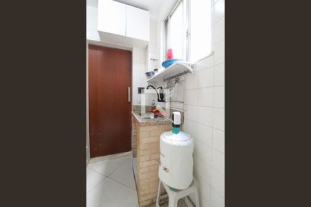 Cozinha de apartamento à venda com 1 quarto, 44m² em Urca, Rio de Janeiro