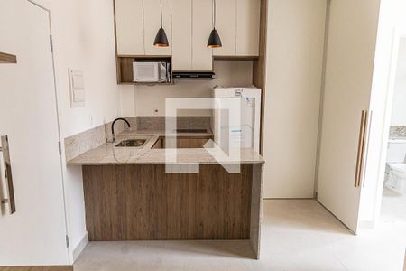 Sala / Cozinha de apartamento para alugar com 1 quarto, 33m² em Ouro Preto, Belo Horizonte