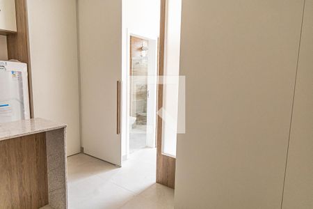 Sala / Cozinha de apartamento para alugar com 1 quarto, 33m² em Ouro Preto, Belo Horizonte