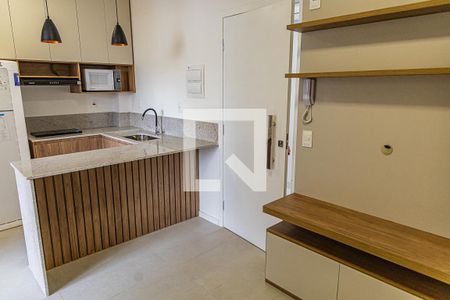 Sala / cozinha de apartamento para alugar com 1 quarto, 33m² em Ouro Preto, Belo Horizonte