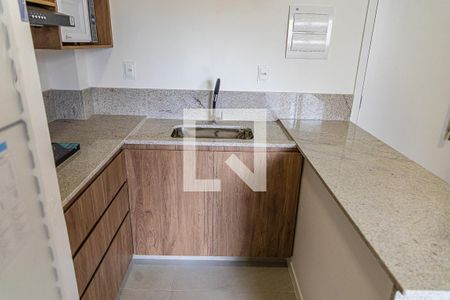 Sala / cozinha de apartamento para alugar com 1 quarto, 33m² em Ouro Preto, Belo Horizonte