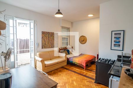 Sala de apartamento à venda com 2 quartos, 80m² em Laranjeiras, Rio de Janeiro