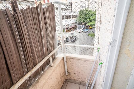 Varanda Sala de apartamento à venda com 2 quartos, 80m² em Laranjeiras, Rio de Janeiro