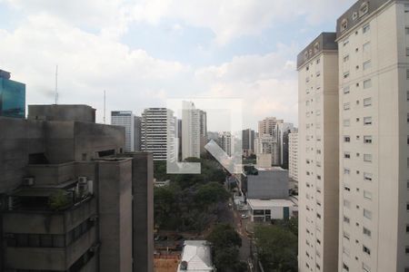 Vista de kitnet/studio à venda com 1 quarto, 25m² em Indianópolis, São Paulo