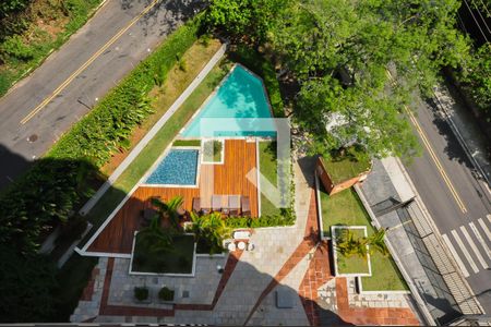 Vista para Piscina de apartamento para alugar com 3 quartos, 119m² em Jardim Ampliacao, São Paulo