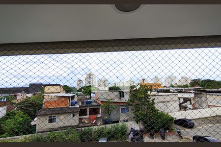 sala - varanda de apartamento para alugar com 2 quartos, 64m² em Camorim, Rio de Janeiro