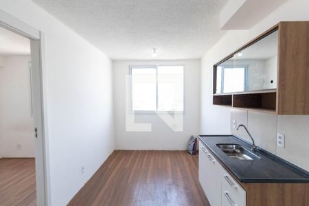 Sala/Cozinha de apartamento à venda com 1 quarto, 24m² em Jardim America da Penha, São Paulo