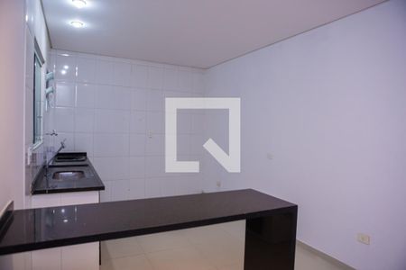 Sala/Cozinha e Área de Serviço de kitnet/studio para alugar com 1 quarto, 35m² em Cangaiba, São Paulo