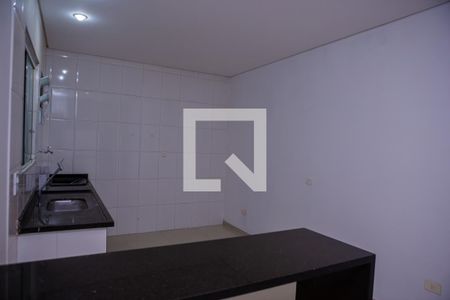 Sala/Cozinha e Área de Serviço de kitnet/studio para alugar com 1 quarto, 35m² em Cangaiba, São Paulo