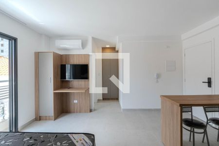 Cozinha de kitnet/studio para alugar com 1 quarto, 29m² em Bela Vista, São Paulo