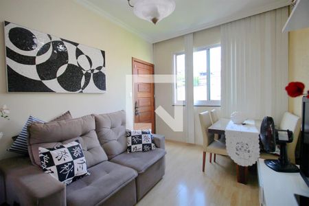 Sala de apartamento à venda com 2 quartos, 71m² em Sagrada Família, Belo Horizonte