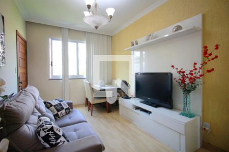 Sala de apartamento à venda com 2 quartos, 71m² em Sagrada Família, Belo Horizonte