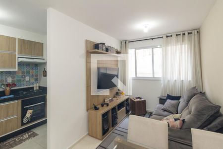 Sala de apartamento para alugar com 1 quarto, 40m² em Campos Elíseos, São Paulo