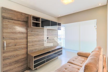 Sala de apartamento para alugar com 1 quarto, 50m² em Campo Belo, São Paulo