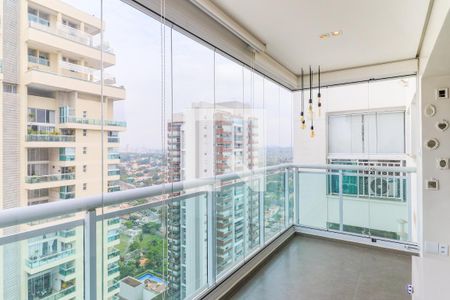 Varanda de apartamento para alugar com 1 quarto, 50m² em Campo Belo, São Paulo