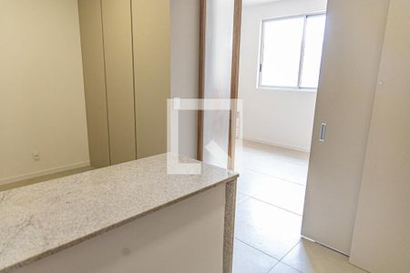 Sala / Cozinha de apartamento para alugar com 1 quarto, 33m² em Ouro Preto, Belo Horizonte