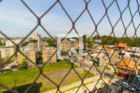 Vista da Sala/Cozinha de apartamento para alugar com 2 quartos, 38m² em Vila Nova Curuca, São Paulo