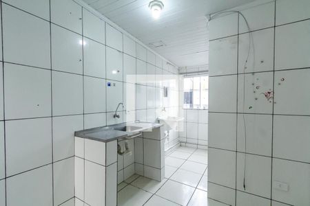 Cozinha e Área de Serviço de kitnet/studio para alugar com 1 quarto, 35m² em Jardim Nascimento, São Bernardo do Campo