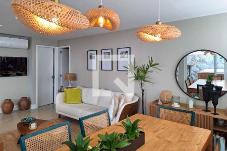 Sala de apartamento à venda com 1 quarto, 80m² em Icaraí, Niterói