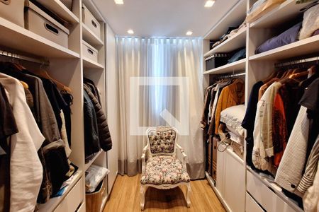 Closet da suíte de apartamento à venda com 1 quarto, 80m² em Icaraí, Niterói