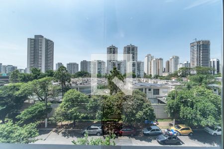 Sala - Vista de apartamento à venda com 3 quartos, 157m² em Brooklin, São Paulo