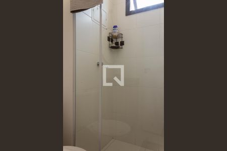 Banheiro de kitnet/studio para alugar com 1 quarto, 22m² em Centro, São Bernardo do Campo