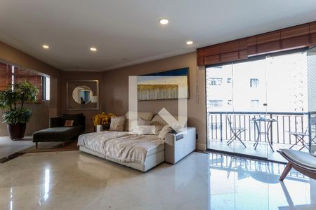 Sala de apartamento à venda com 3 quartos, 159m² em Indianópolis, São Paulo