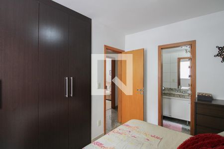 Suíte de apartamento à venda com 3 quartos, 78m² em Dona Clara, Belo Horizonte