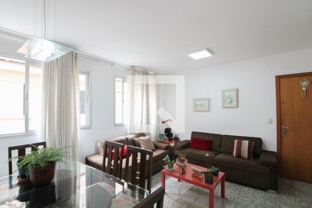 Sala de apartamento à venda com 3 quartos, 78m² em Dona Clara, Belo Horizonte