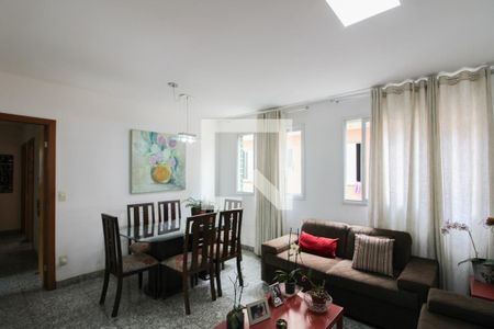 Sala de apartamento à venda com 3 quartos, 78m² em Dona Clara, Belo Horizonte