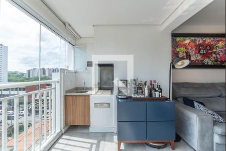 Varanda de apartamento à venda com 1 quarto, 45m² em Vila Guarani (z Sul), São Paulo