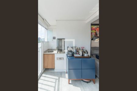 Varanda de apartamento à venda com 1 quarto, 45m² em Vila Guarani (z Sul), São Paulo