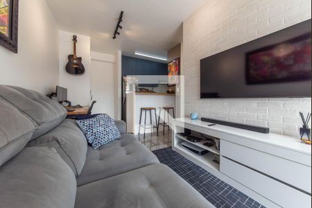 Sala de apartamento à venda com 1 quarto, 45m² em Vila Guarani (z Sul), São Paulo