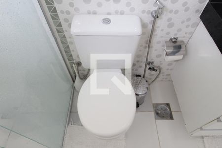 Banheiro da Suite de apartamento à venda com 3 quartos, 89m² em Santa Monica, Belo Horizonte