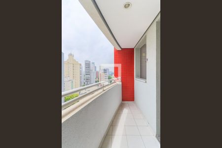 Varanda da Sala de apartamento à venda com 1 quarto, 38m² em Cidade Monções, São Paulo