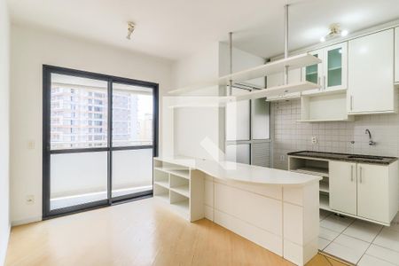 Sala de apartamento à venda com 1 quarto, 38m² em Cidade Monções, São Paulo