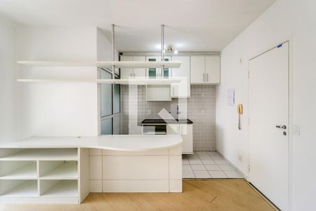 Sala de apartamento à venda com 1 quarto, 38m² em Cidade Monções, São Paulo