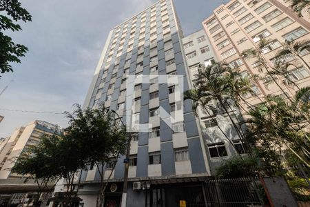 Fachada de apartamento à venda com 1 quarto, 40m² em Bela Vista, São Paulo