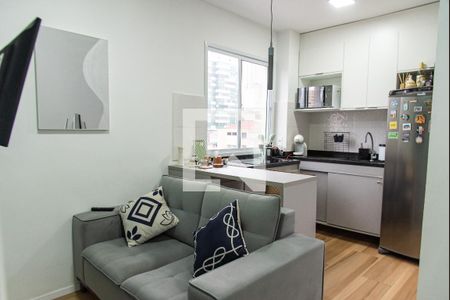 Sala de apartamento à venda com 1 quarto, 26m² em Sé, São Paulo