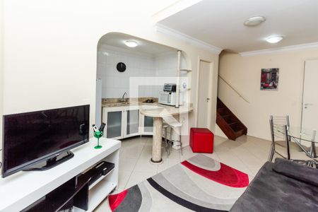 Sala de apartamento à venda com 1 quarto, 45m² em Vila Uberabinha, São Paulo