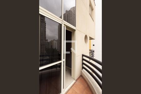 Varanda da Sala de apartamento à venda com 1 quarto, 45m² em Vila Uberabinha, São Paulo