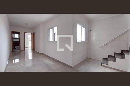 Sala de apartamento à venda com 2 quartos, 95m² em Vila Eldizia, Santo André