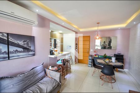 Sala de apartamento à venda com 3 quartos, 76m² em Rio Comprido, Rio de Janeiro