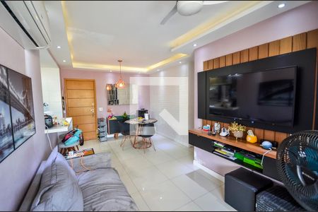 Sala de apartamento à venda com 3 quartos, 76m² em Rio Comprido, Rio de Janeiro